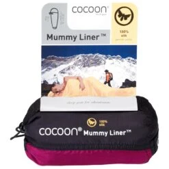 Cocoon MummyLiner Silk Economy Line - Travel Sleeping Bag -Camping Specialty Store cocoon mummyliner silk economy line travel sleeping bag detail 2