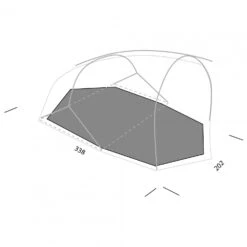 Exped Outer Space II - 2-person Tent -Camping Specialty Store exped outer space ii 2 person tent detail 3