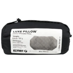 Klymit Luxe Pillow - Pillow -Camping Specialty Store klymit luxe pillow pillow detail 6