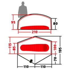 Wechsel Trailrunner - 1-person Tent -Camping Specialty Store wechsel trailrunner 1 person tent detail 6